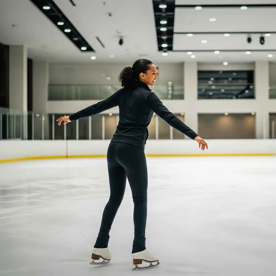 Ice skating rink at Amibara Properties