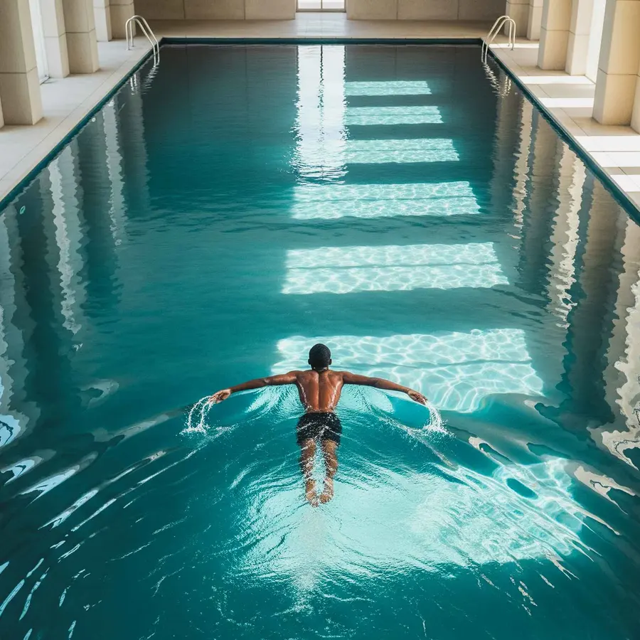 Swimming pool at Amibara Properties